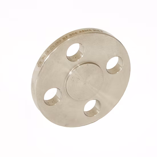 B16.9 JIS B2311 DIN2605 Фланец из нержавеющей стали Кованый глухой фланец Очковый фланец